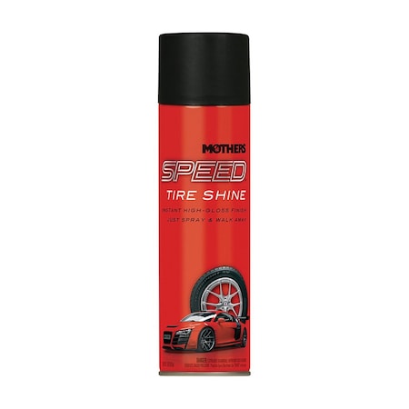 Mothers SPEED TIRE SHINE 15OZ AE;6/CS, Can 16915